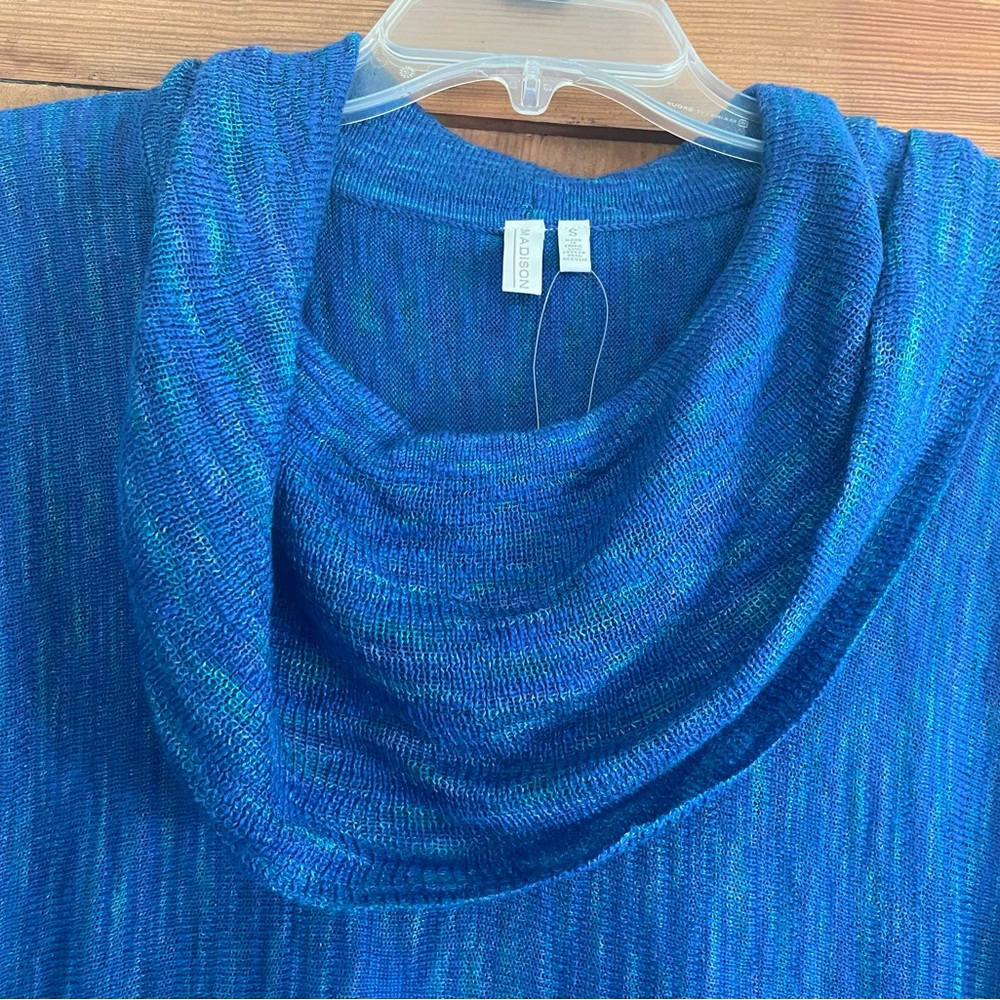 NWT Madison Blue Muse Crochet Knit Top S - Picture 3 of 8